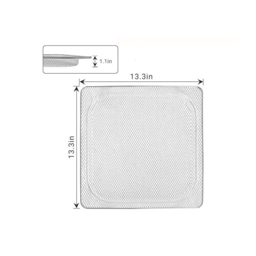 Luchtfriteuses Accessoire Zelfs verwarming Roestvrijstalen 2