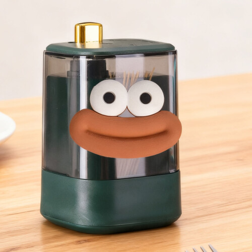 Grappige keukentandenstokerdispenser Automatisch-Wit 1