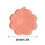 Thermische waarschuwingen Siliconen placemat-Roze 4