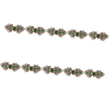10Pcs Metal Chinese Knot Button Cheongsam Knot Buttons Sewing-C