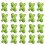 2mm Hole Colorful Acrylic Craft Beads For Handmade Craft-Green 1