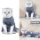 Post-Operations-Katzen-Body mit vier Beinen, dehnbare-XS 2