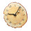 Rustics Wall Clock Battery Operated Silents None-16 inch 1