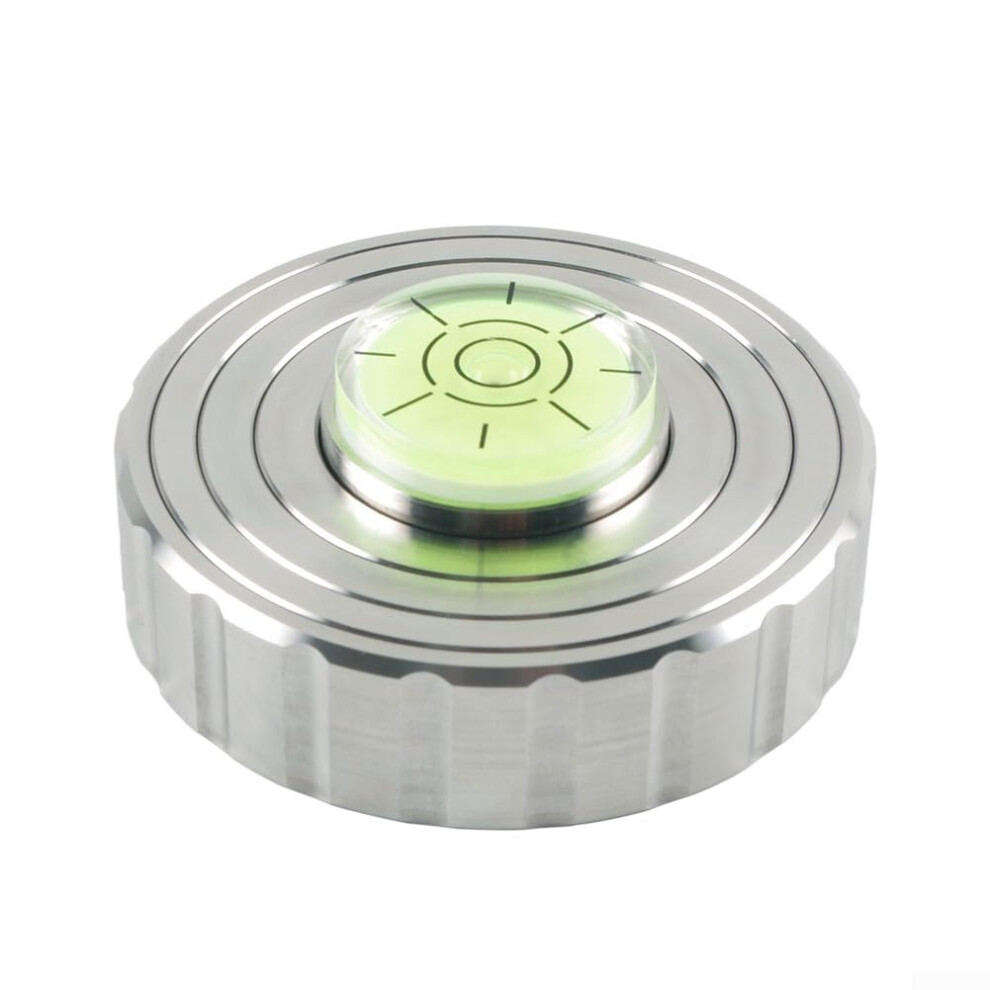 Aluminum Turntable Stabilizer Universal 12Inch Platform, 33/45 Rpm Compatible, Secure Vinyl Playback 9412369976123