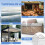 Weatherproof Clear PVC Coops Cover Includes Reinforced Rope-3X4 5