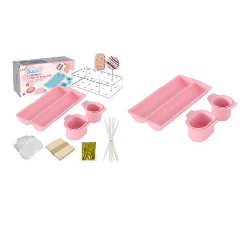Baking Mold Set Cake Ball Cutter and Pusher with Tray-8pcs 1