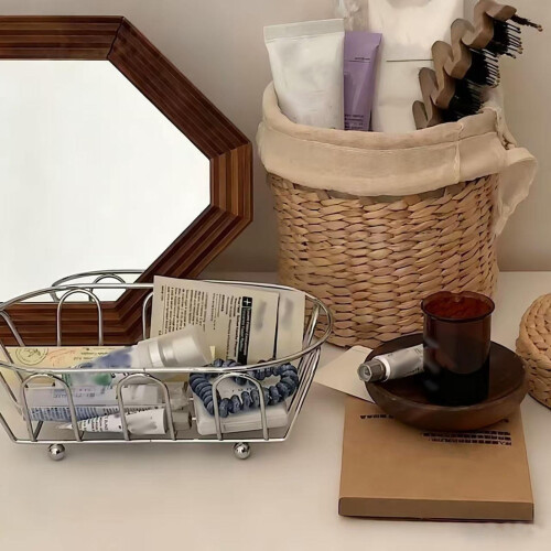 Multifunctional Decorative Metal Wire Basket For Kitchen 1