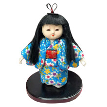 Geisha-Kimono-Puppenstatue, Sammlerfiguren, dekorative-Klein x9