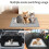 NonSlip Silicone Dog Pee Pad Foldable Easy Cleaning-Black 5