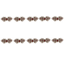 Metal Cheongsam Knot Buttons for Jackets Cloaks Dress Coat-D