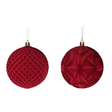 2 STKS Grote Kerstbollen Ornamenten Onbreekbaar Ophangset voor