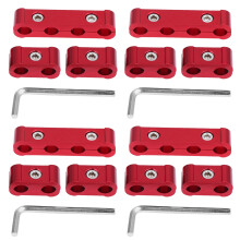 Separatore per cavi motore e candele da 8 mm, 9 mm e 10 mm, in lega di alluminio, resistente, leggero, antiurto, facile da installare, per un vano