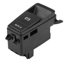Parkeerrembedieningsschakelaar van hoogwaardig kunststof met automatische H-hold-functie voor BMW E70, E71 en E72. Verbetert de algehele wegligging.
