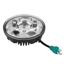 Universell LED-frontlykt for motorsykler, plug-play, enkel å installere, DOT-sertifisert, vanntett, slitesterk, sterkt lys, ytelse, justerbar,