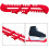 Skates Blade Guard 5Pack Universal Red OffIce Protector 345x65x18mm 2