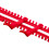 Skates Blade Guard 5Pack Universal Red OffIce Protector 345x65x18mm 3