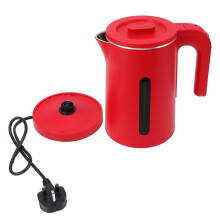 Czajnik elektryczny ze stali nierdzewnej, 2 l, szybkie gotowanie, 2000 W, automatyczne wyłączanie, podwójne ścianki, zabezpieczenie przed