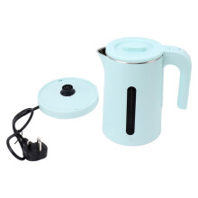 Czajnik elektryczny ze stali nierdzewnej, 2 l, szybkie gotowanie, 2000 W, automatyczne wyłączanie, podwójne ścianki, zabezpieczenie przed