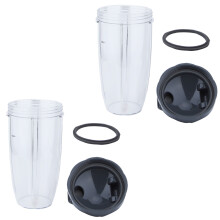 Unmatched Blending Performance with Nutribullet Replacement Cups, Bpa-Free Blender Containers for NutriBullet 600W 900W, Dishwasher Safe Blender Parts
