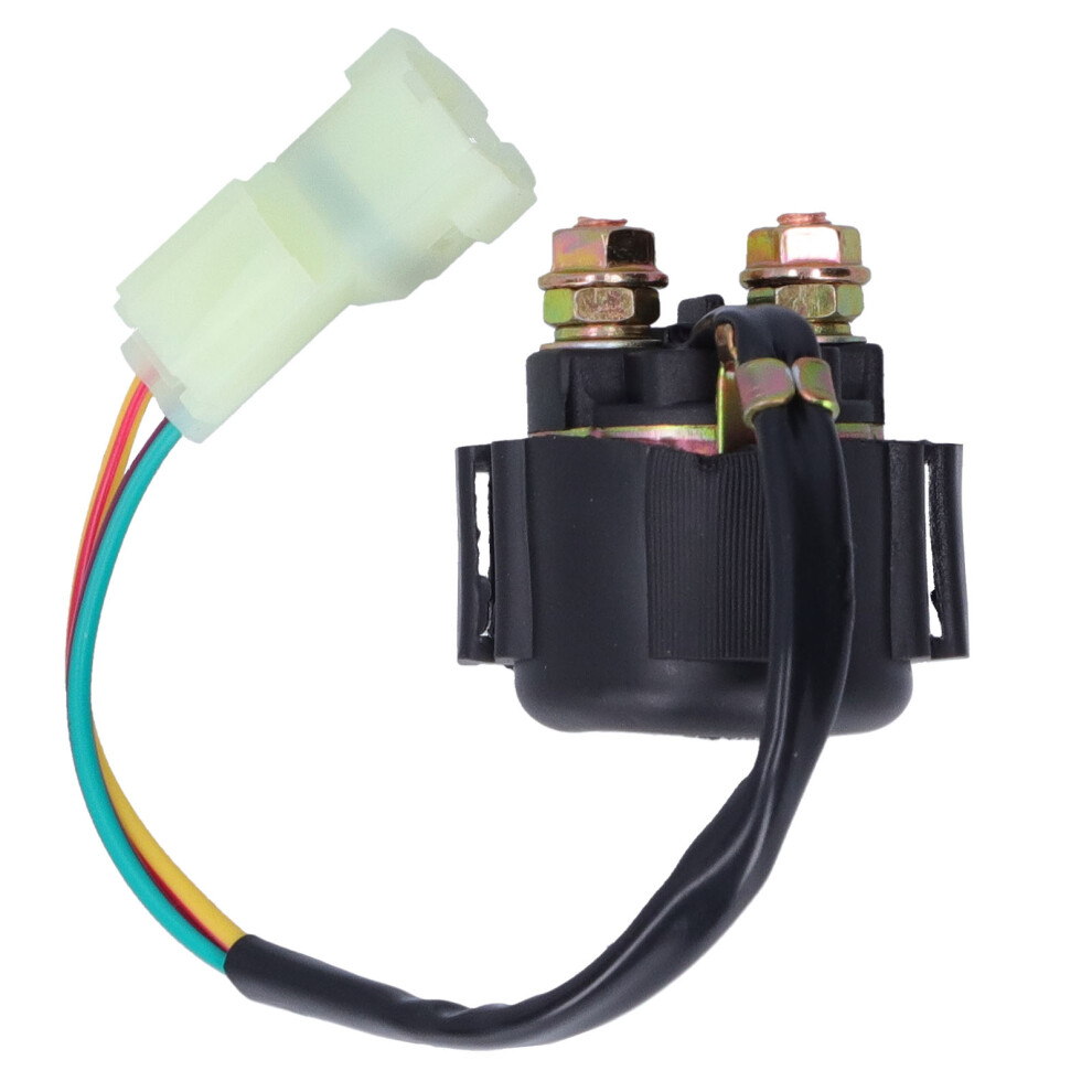 Atv Starter Relay Solenoid For 4 Stroke Gy6 Engine Scooters Go Kart Dne Buggys Quad Pit Bike Moped Easy To Install Firm And Durable With High 9437117485498