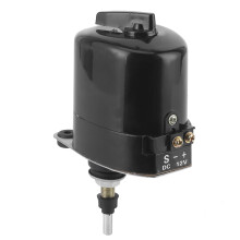 Motor de limpiaparabrisas para tractor, motor de limpiaparabrisas de 12 V con orificios de montaje para una conexión segura, repuesto de posventa de