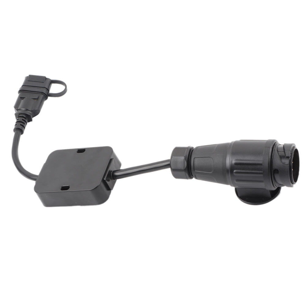 Electrical Converter Separating Stop Signal Plug And Play Design Us To Eu Trailer Converter Weather Resistant Sturdy Pvc Wire Housing Spring Light 9190834421223