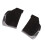 Rear Bumper Diffuser Lip Side Skirts 2pcs Glossy Black Universal Easy Mounting 15