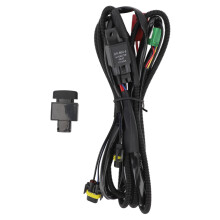 Kurzschlussschutz, Überstromschutz, Plug-and-Play-Installation, erweiterbarer Kabelbaum, Uni-Relaiskabelbaum, Batterieanschluss, LED-Arbeitsleuchte