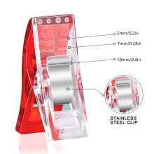 50 Stück Quilt-Clips in Axtform, gemischte Farben,