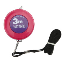 Regla flexible de EVA, cinta métrica retráctil con botón de retorno, estuche de plástico duradero, material de fibra de vidrio suave, marcas