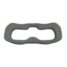 FPV Goggles Faceplates Lycra Fabric Sponge Pad Replacement for Head Strap Compatible with FatShark HDO3 Eye Pad Grey