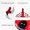 Multifunctional Manual Meat Grinder-High quality red Base model 7