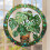 Modern Stained Acrylic Potted Flowers Window Hanging-05 2