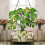 Modern Stained Acrylic Potted Flowers Window Hanging-05 5
