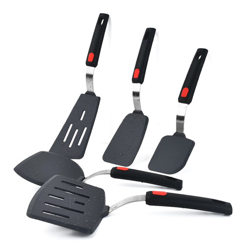 Professional Silicone Spatula Turner High Heat Resistant-3 1