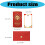 Chinese New Year Card With Envelope-Success immediately 4
