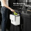 Suspended Wastebasket With Double Opening Approaches Space-M 6