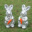 Glaskaninchen-Figuren, Sammlerstücke, Geschenk,-A 2
