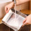 Rectangular Preparation Tray Transparent Lid Stainless Steel 4