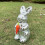 Glaskaninchen-Figuren, Sammlerstücke, Geschenk,-A 6