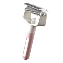 Brosse de toilettage pour chien, pour épilation lâche,-Rose