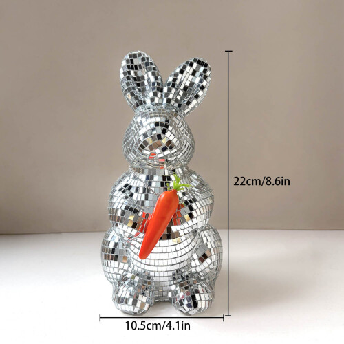 Glaskaninchen-Figuren, Sammlerstücke, Geschenk,-A 2