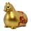 Statues de cheval, jolies banques-L'or est souhaitable L 1