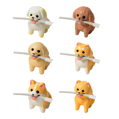 Figurines de chiens assis en résine, Sculptures avec-5 1