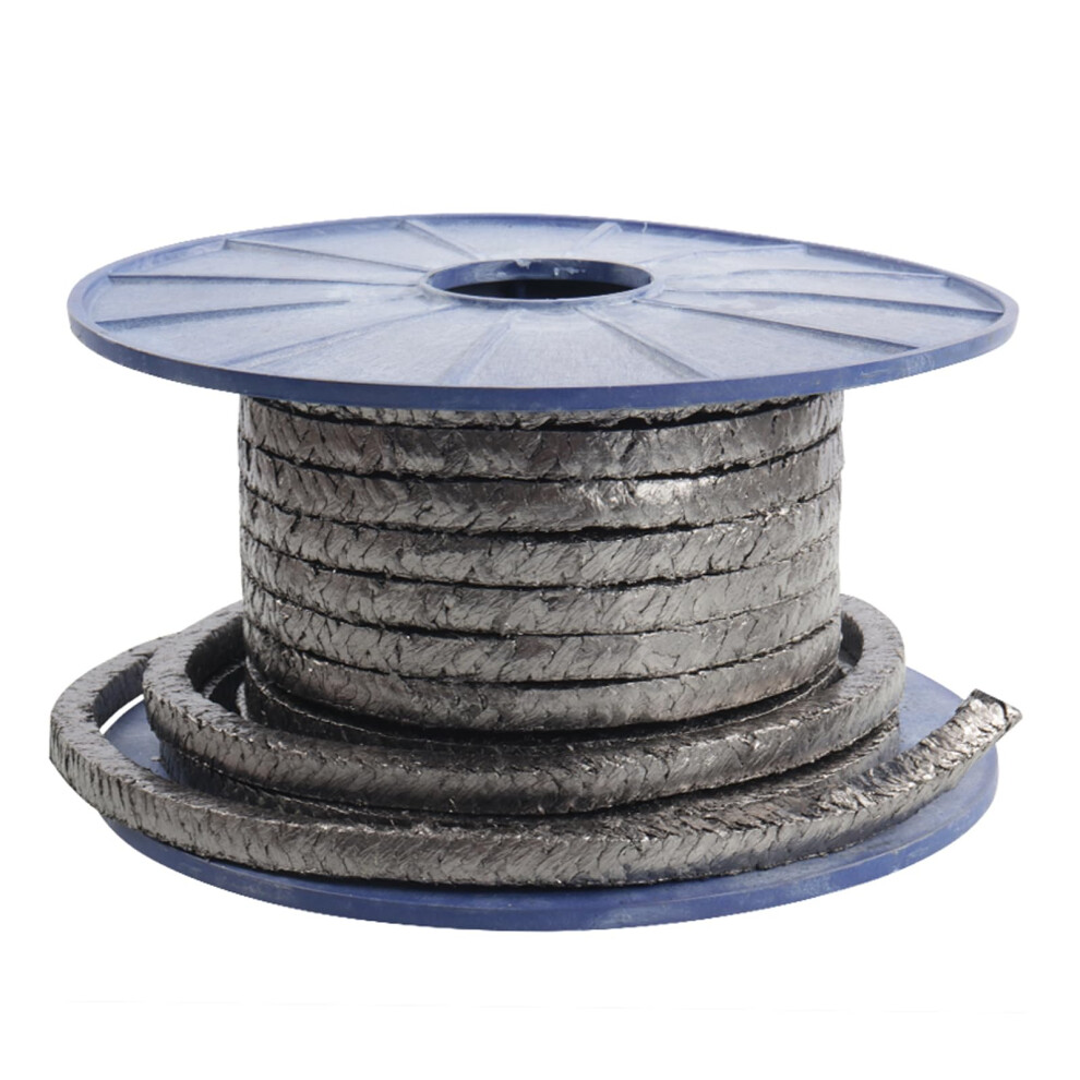 Graphite Braided Packing 6X6mm 3 Meters For Pump Mechanical Seal Compression Sealing Rope 9412369205025