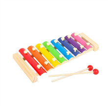 8 Wooden Music Teaching Aids for Xylophone with Eight Music Frames Beginner Xylophone Glockenspiel and Percussion Instrument Records (Color : 01)