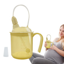 Leakproof adult sippy cups, 300 ml proof cups, drinking mugs, spillproof cups with nonslip base for daily use.
