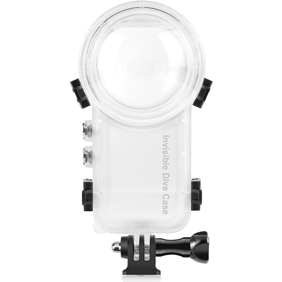 Invisible Housing For Insta360 X3, Protective Underwater Diving Housing Shell With Mounting Accessories For Insta360 X3 Action Camera, 50 M / 164 Ft 9365049725019