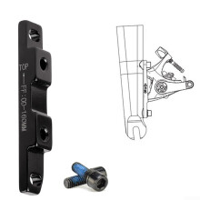 Disc Brake Caliper Frame Adapter Bracket For Bikes With IS And PM Mounts 140 160 180 203mm For Fork And Frame (F160)