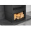 Acantha Horizon Electric Stove with Log Storage in Black 4